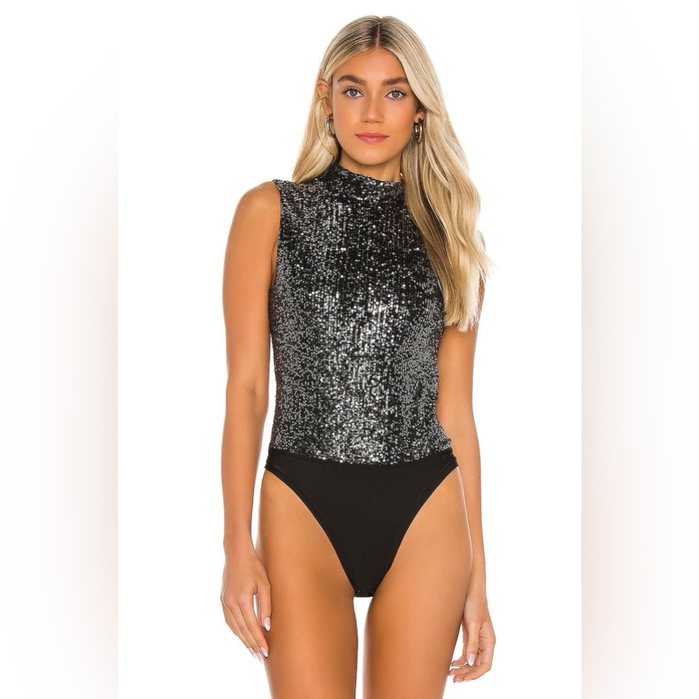 BB Dakota X STEVE MADDEN Truth Aura Dare Bodysuit in Black